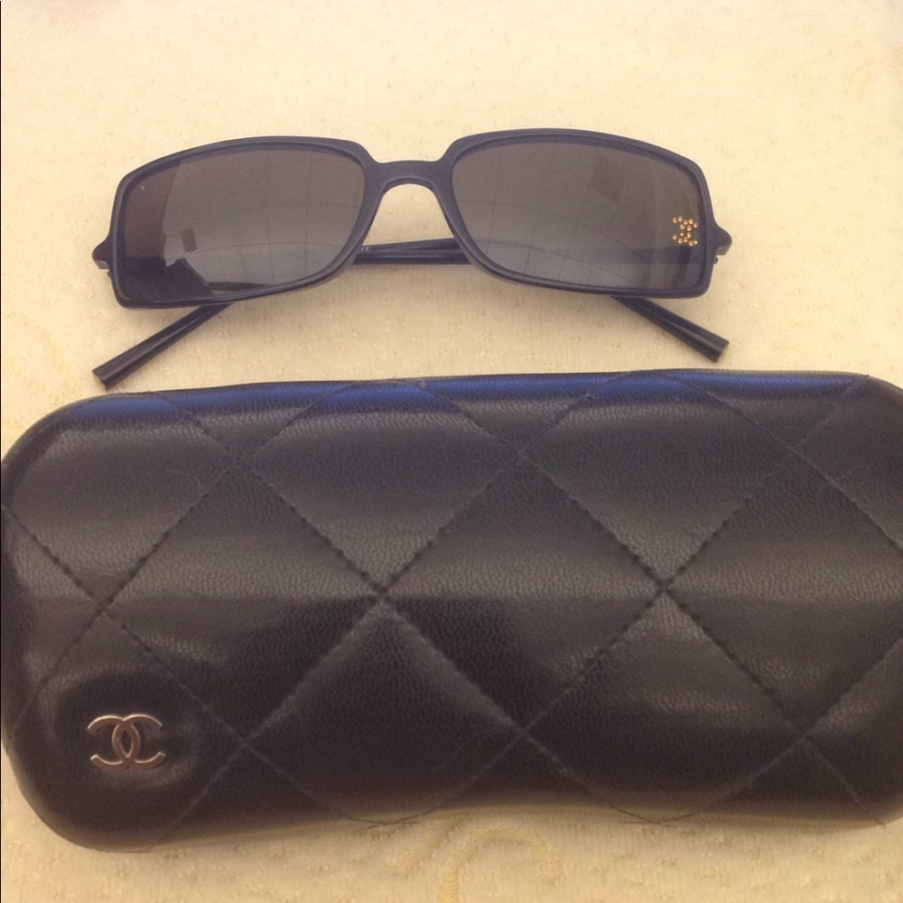 Chanel Black Sunglasses
